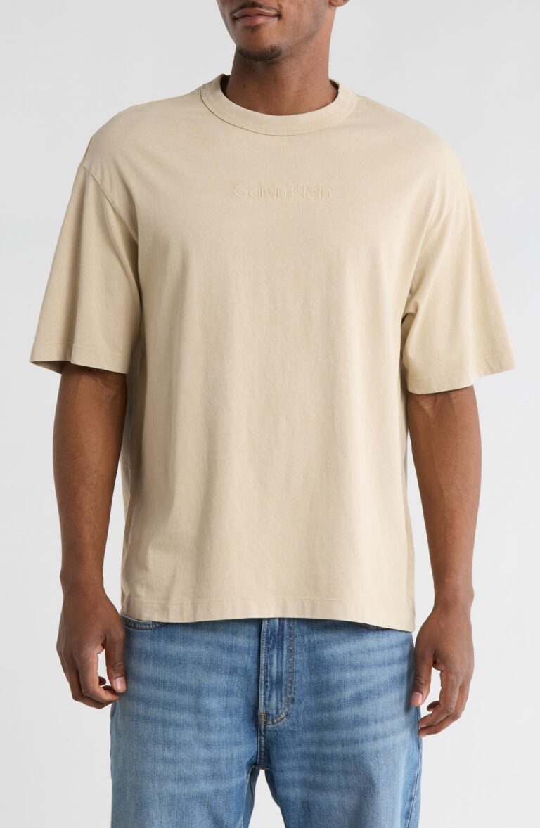 Powder Wash Heavyweight Cotton T-Shirt