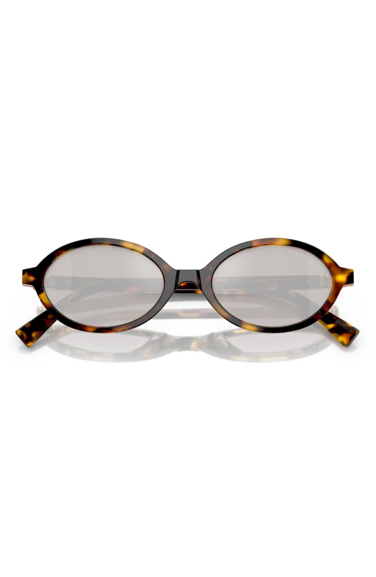 50mm Oval Sunglasses