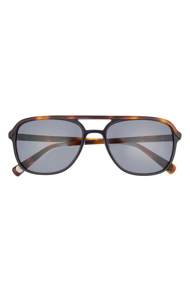 58mm Polarized Navigator Sunglasses