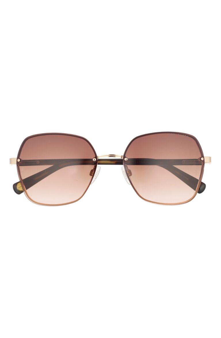 59mm Gradient Square Sunglasses