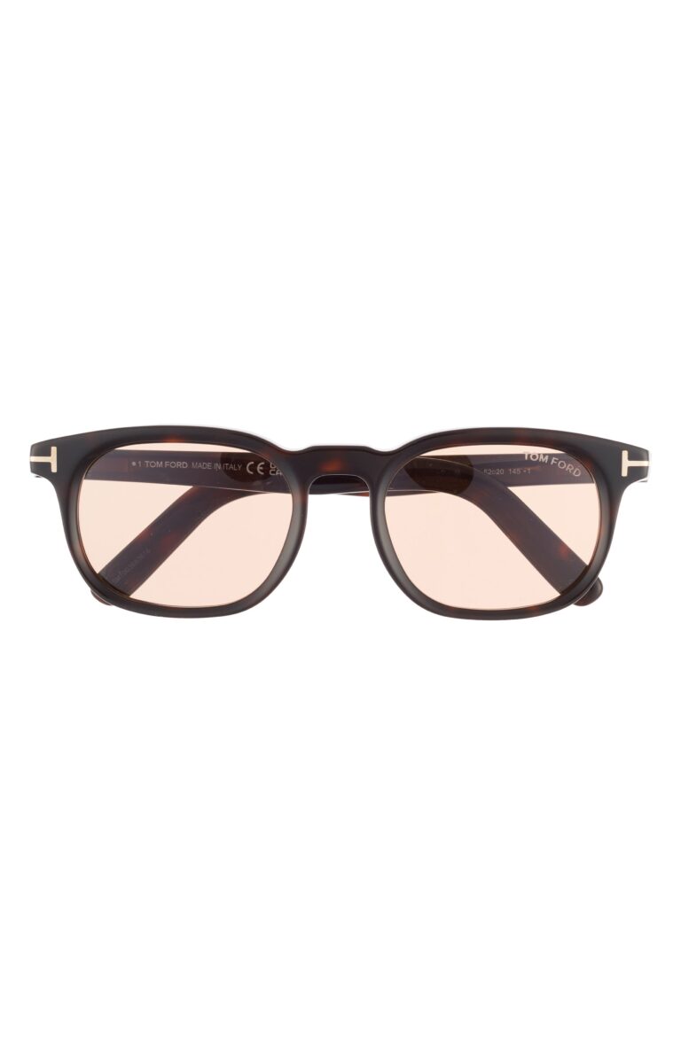 52mm Square Sunglasses