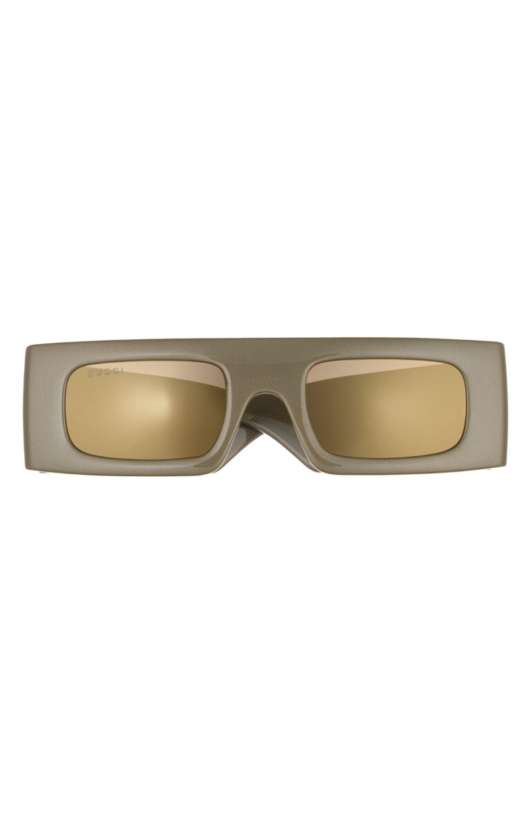 49mm Polarized Wrap Sunglasses