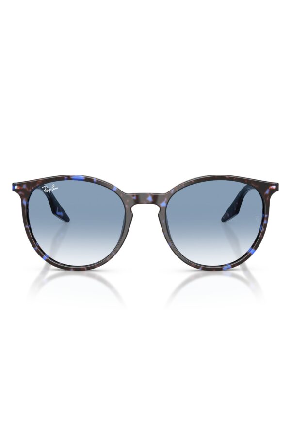54mm Polarized Gradient Round Sunglasses