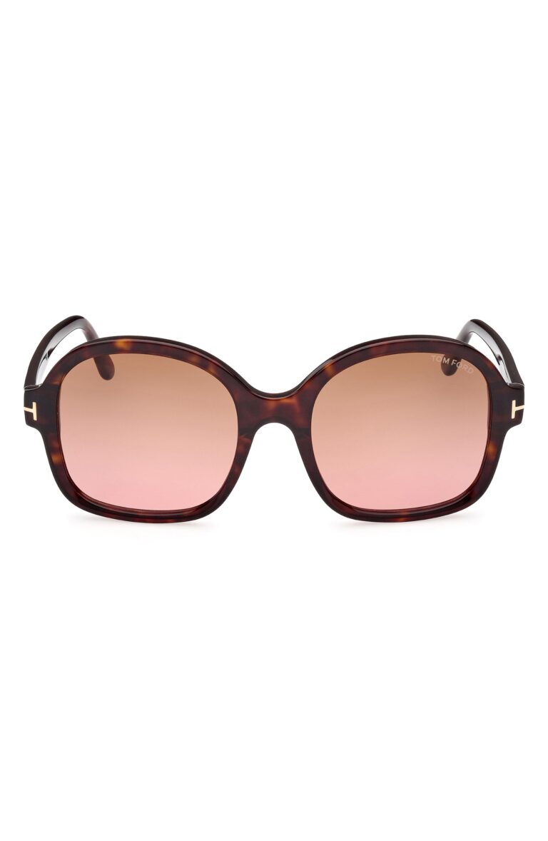 Hanley 57mm Butterfly Sunglasses