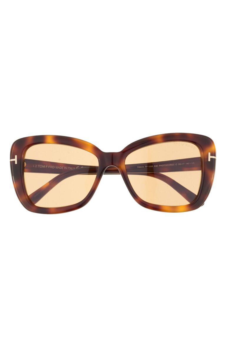 Maeve 55mm Butterfly Sunglasses