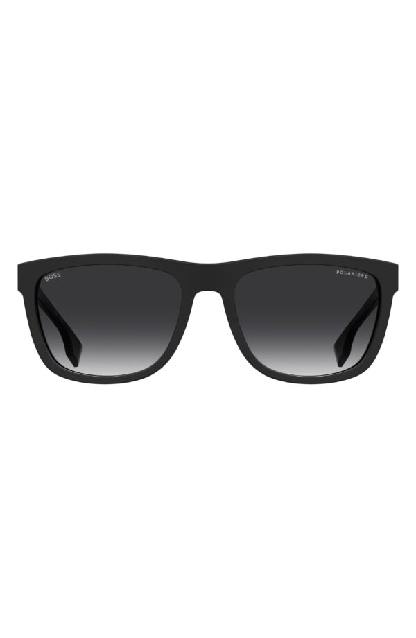 58mm Polarized Square Sunglasses
