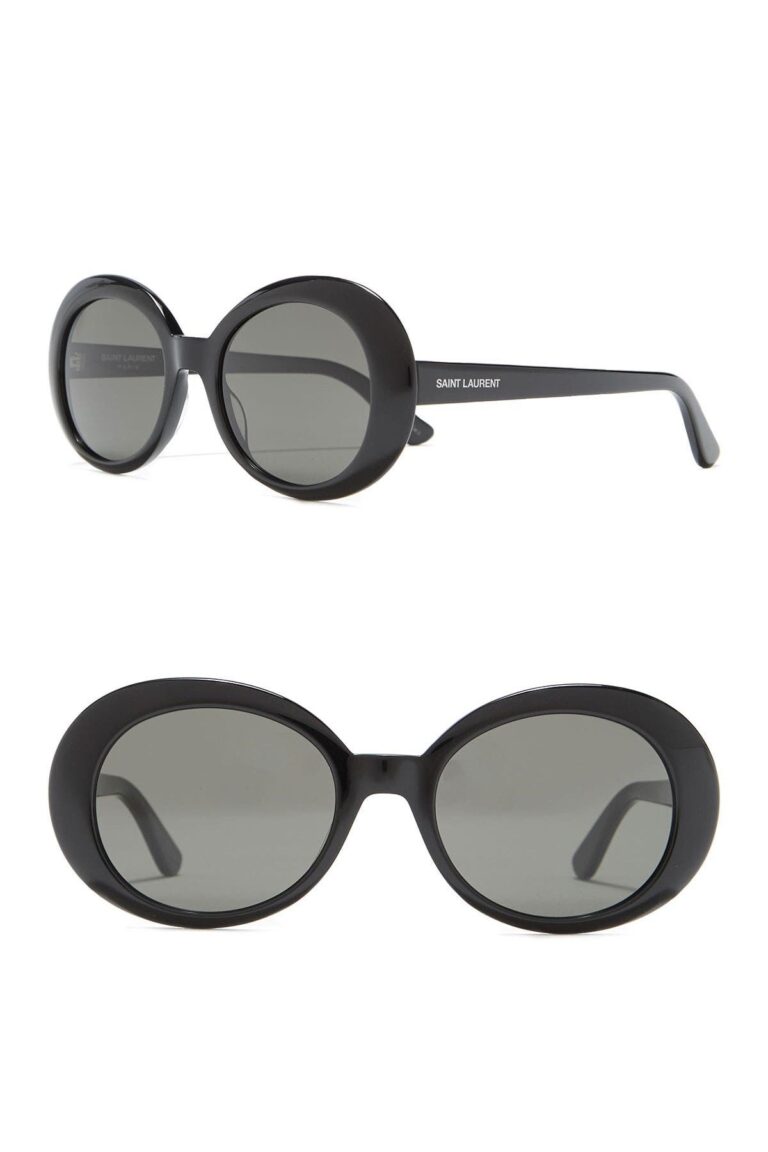 54mm Oval Sunglasses