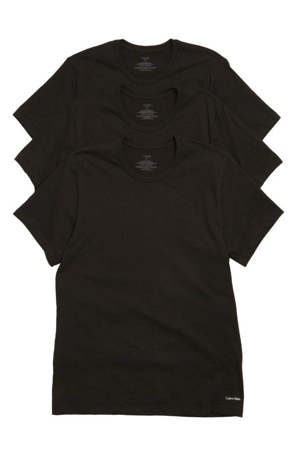 3-Pack Cotton Crewneck Undershirts