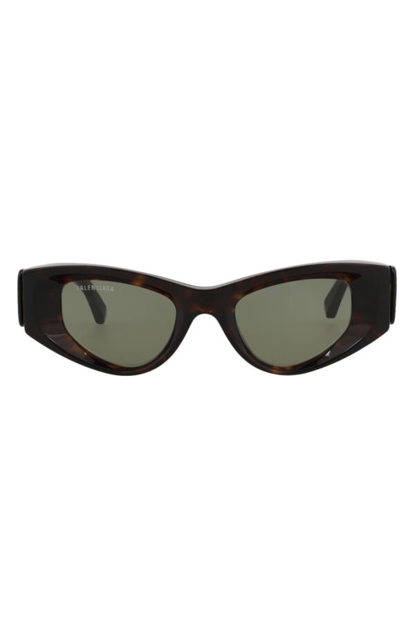 48mm Angled Oval Sunglasses