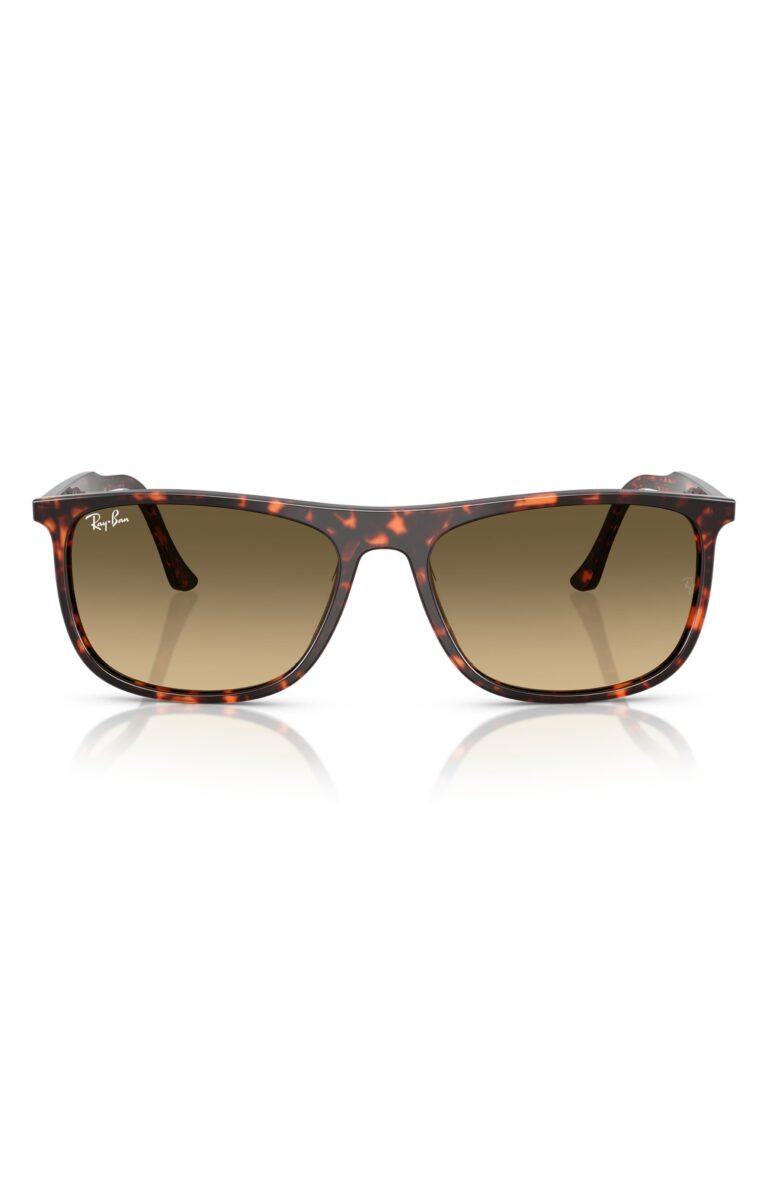 58mm Rectangle Sunglasses