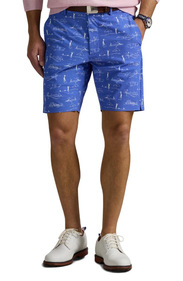 Golf Print Shorts