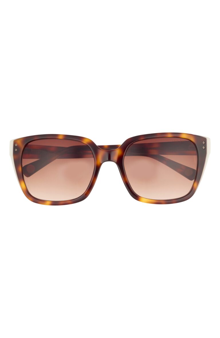 54mm Gradient Square Sunglasses