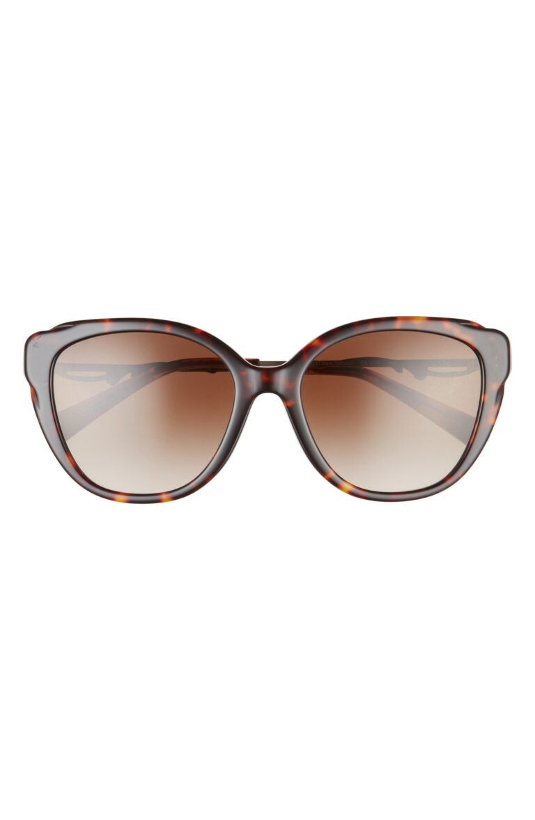 55mm Cat Eye Sunglasses