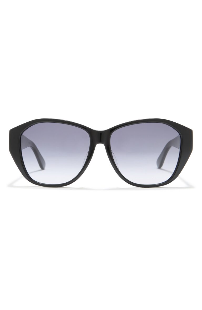 57mm Oval Sunglasses