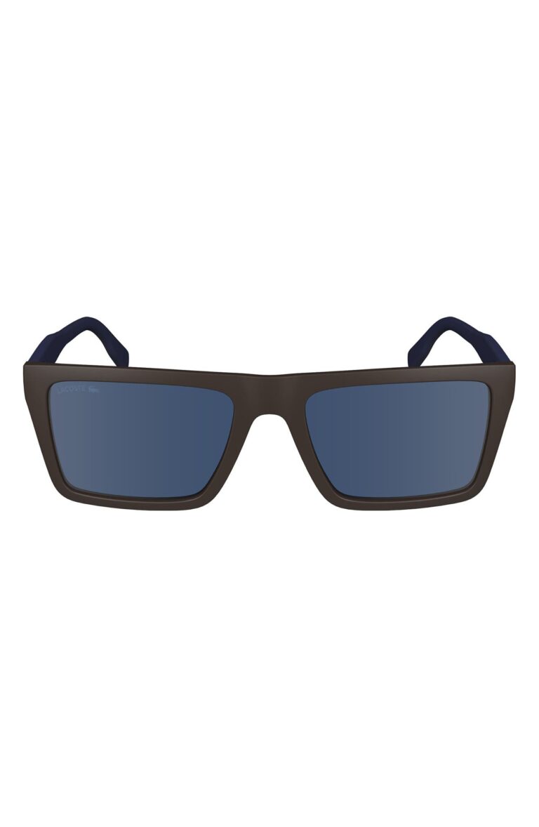 Sport 56mm Rectangular Sunglasses