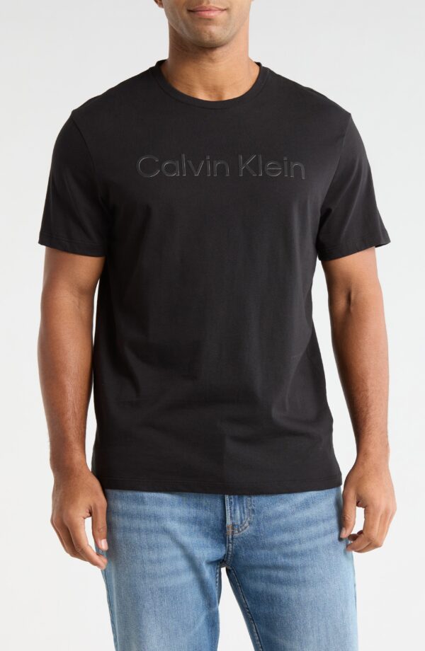 Standard Logo Cotton Crewneck T-Shirt