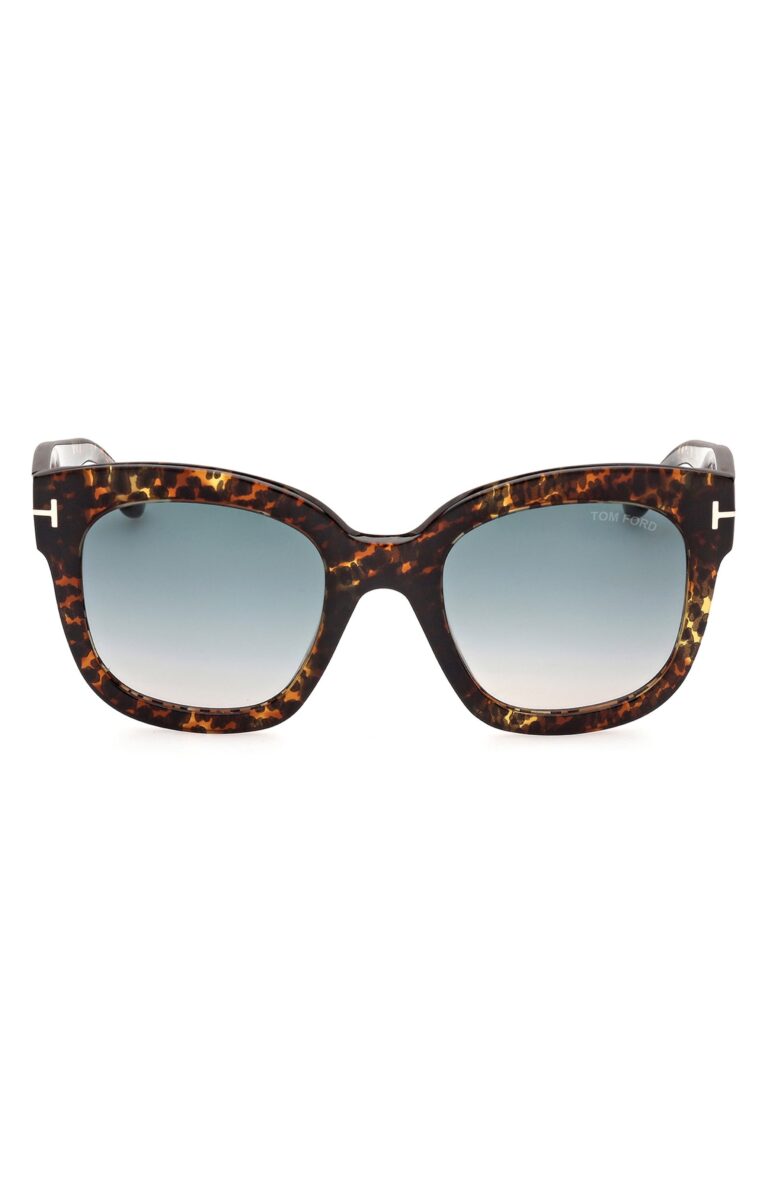 56mm Gradient Cat Eye Sunglasses