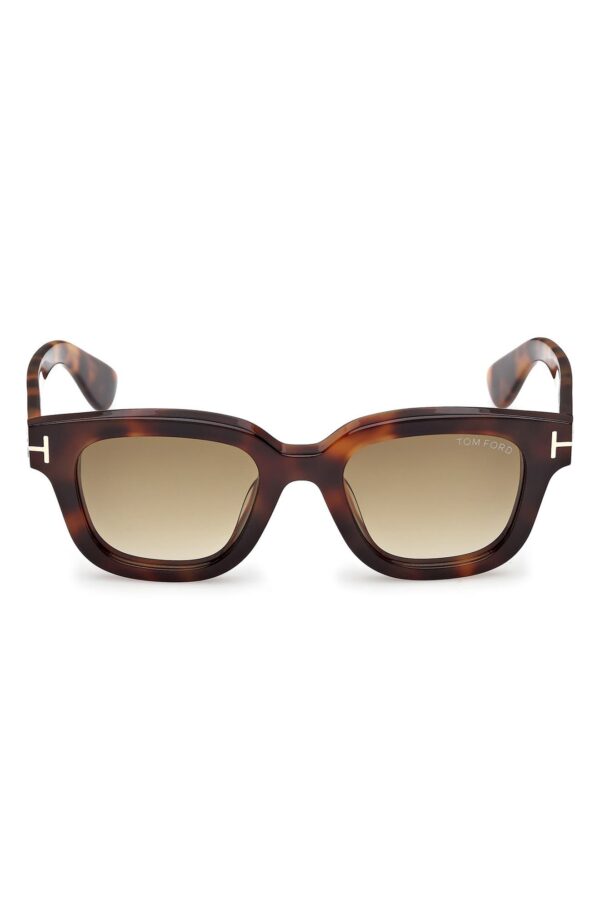 49mm Gradient Square Sunglasses