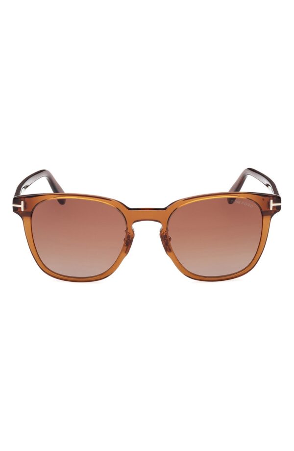56mm Gradient Round Sunglasses