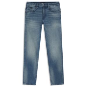 delaware slim-fit jeans in blue lightweight denim