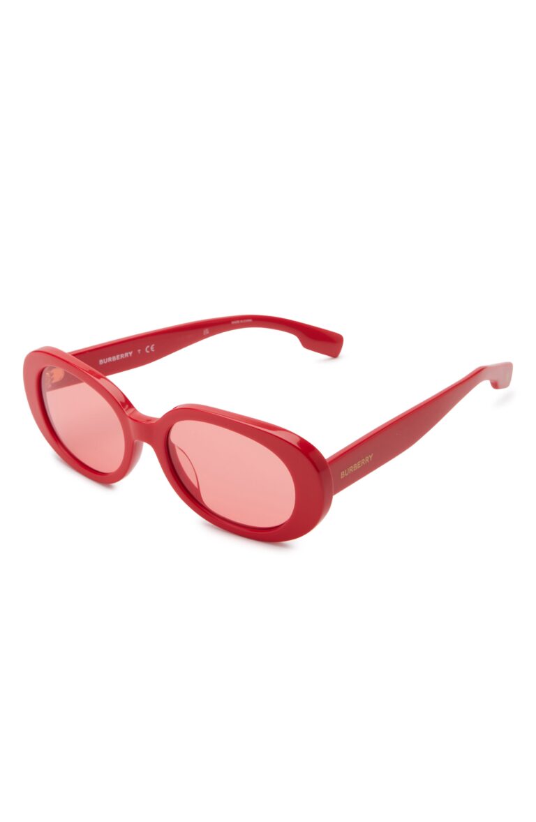 48mm Oval Sunglasses