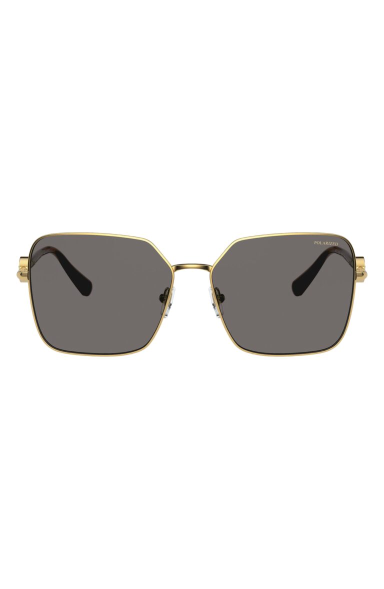 59mm Polarized Square Sunglasses