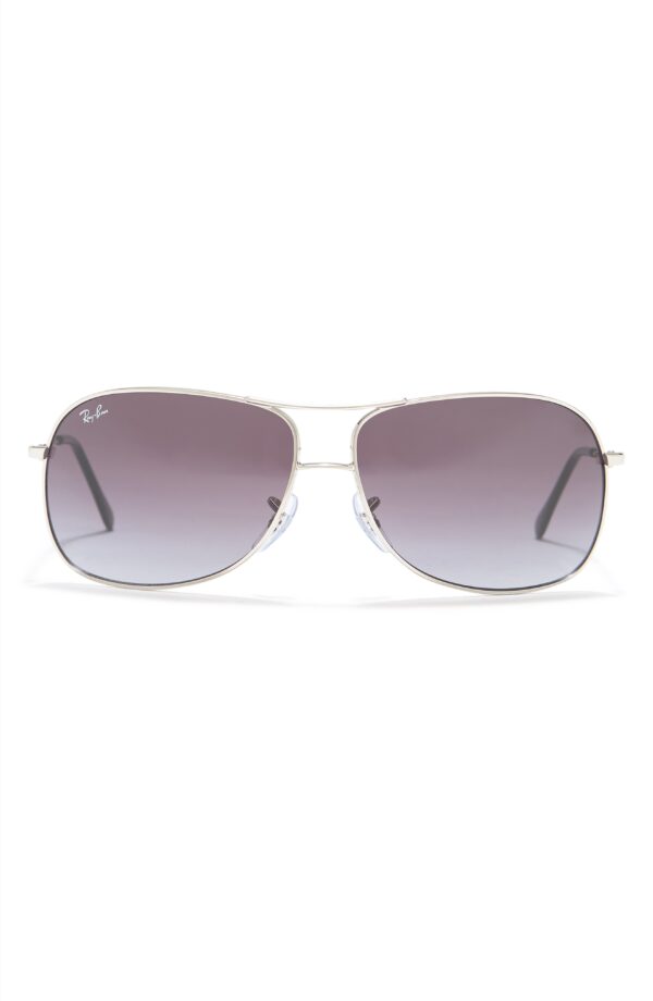 64mm Aviator Sunglasses