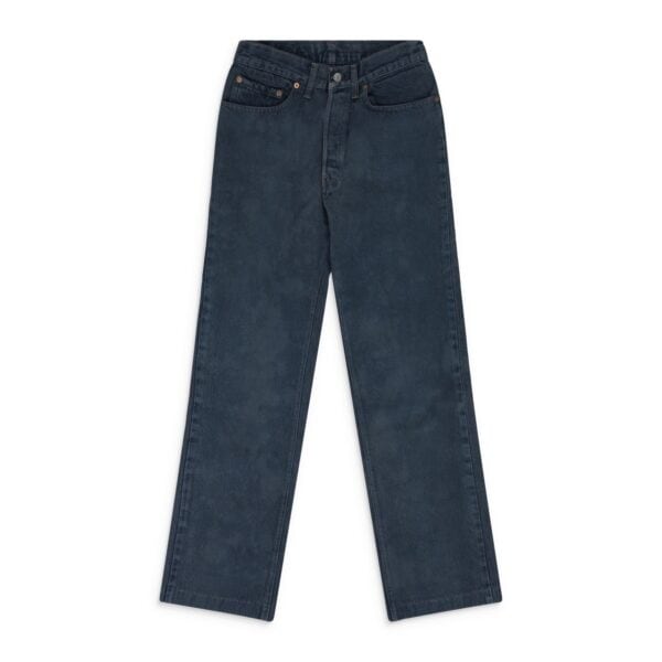black 501 uncustomized original relaxed-fit jeans
