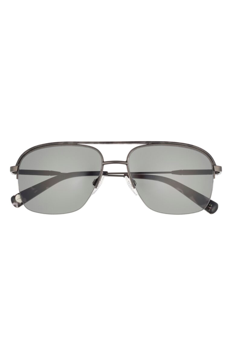 58mm Polarized Navigator Sunglasses