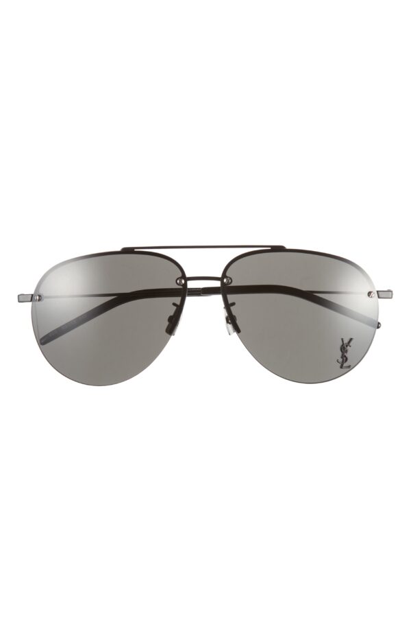 61mm Aviator Sunglasses