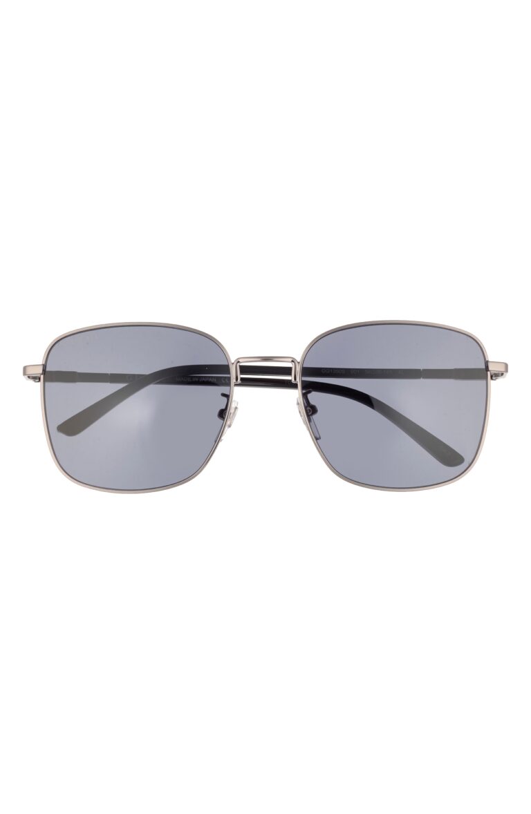 58mm Square Sunglasses