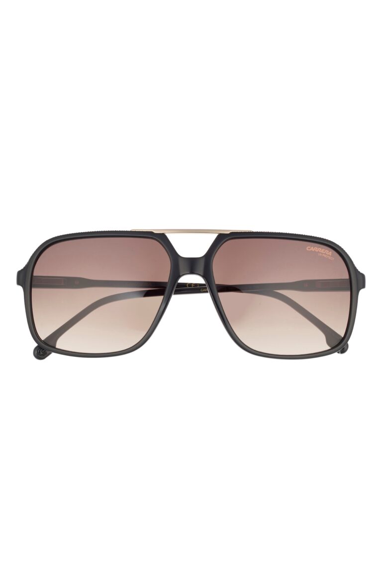 59mm Polarized Aviator Sunglasses