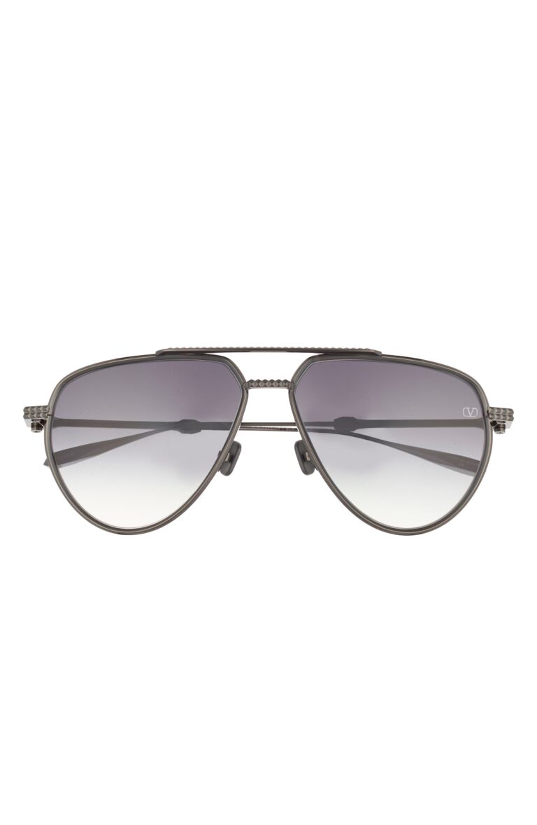 V-Stud II 59mm Aviator Sunglasses