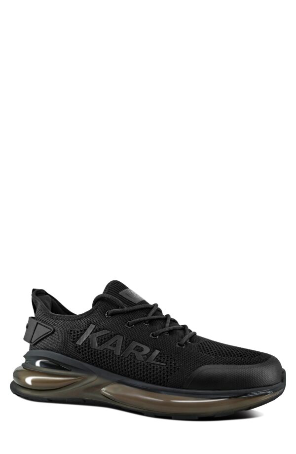 Germain Side Logo Knit Sneaker