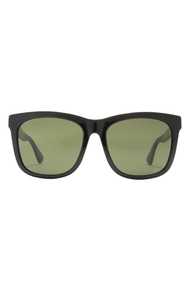 56mm Square Sunglasses