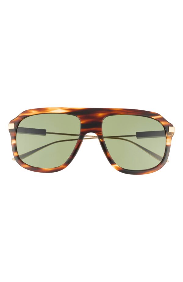 57mm Aviator Sunglasses