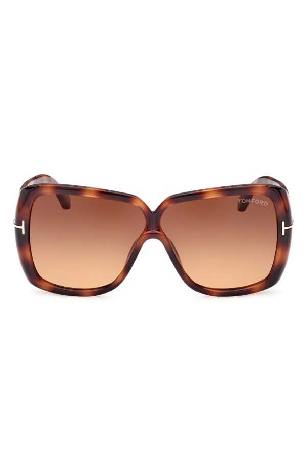 61mm Geometric Sunglasses