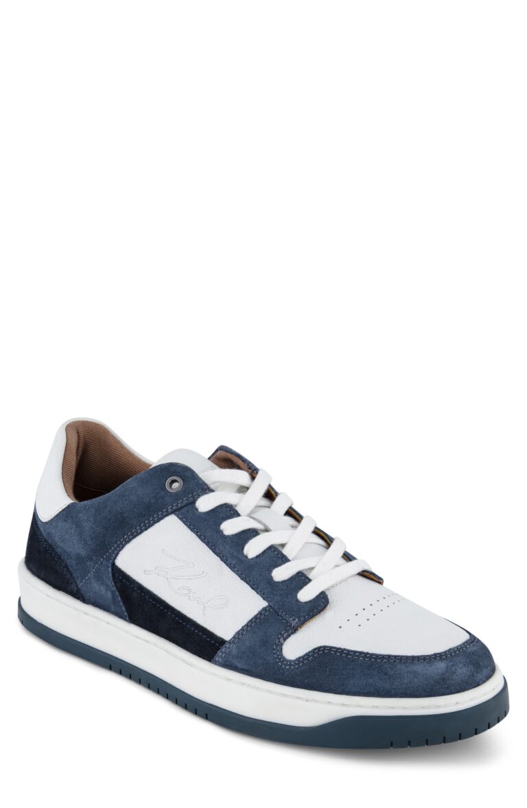 Roland Leather & Suede Low Top Sneaker (Men)