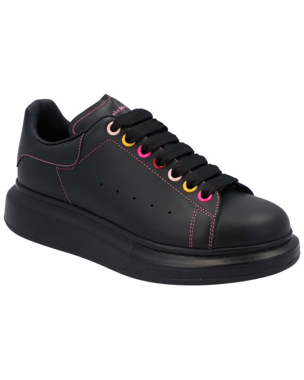 Women's Calfskin Leather Oversized Sneaker (Authentic Pre- Loved)