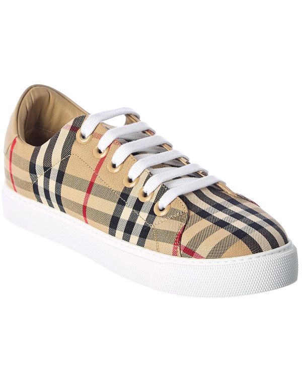 Vintage Check Canvas Sneaker
