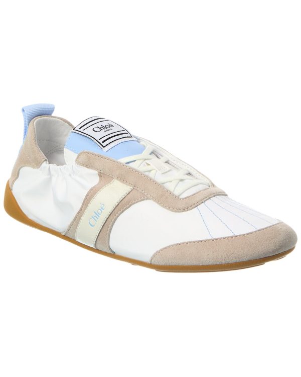 Kick Nylon & Suede Sneaker