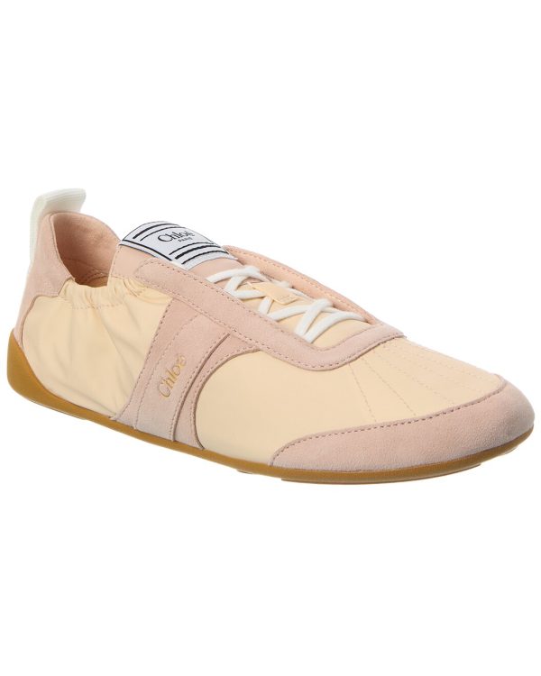 Kick Nylon & Suede Sneaker