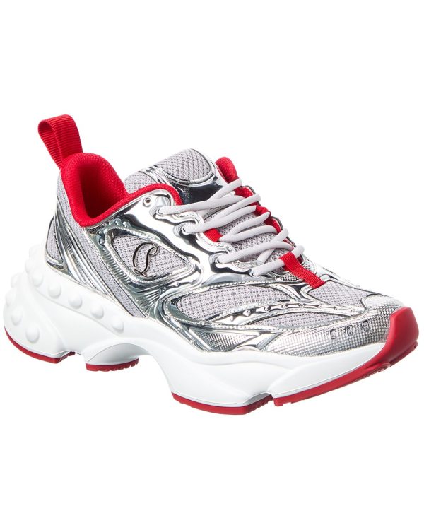 So Flo Mesh & Leather Sneaker
