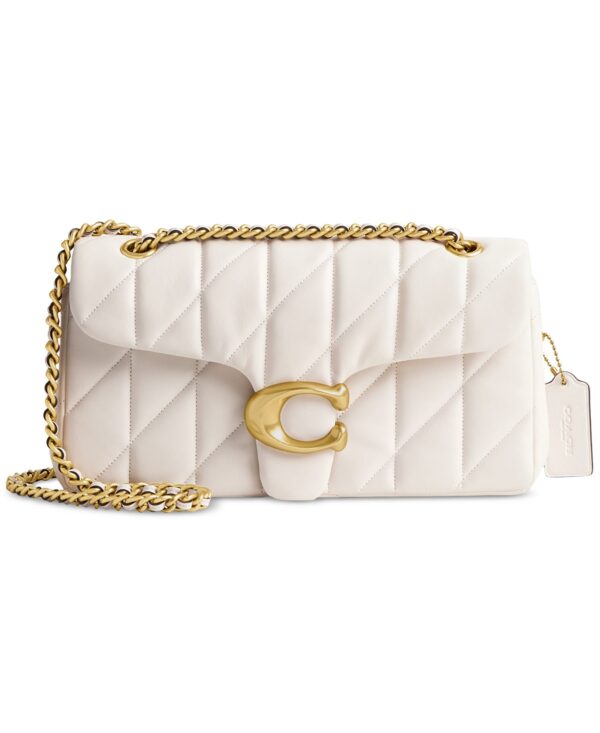 Quilted Tabby Medium Leather Shoulder Bag 26