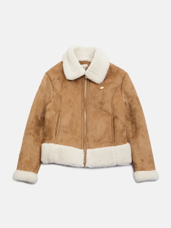 holly faux-suede jacket (7-14)