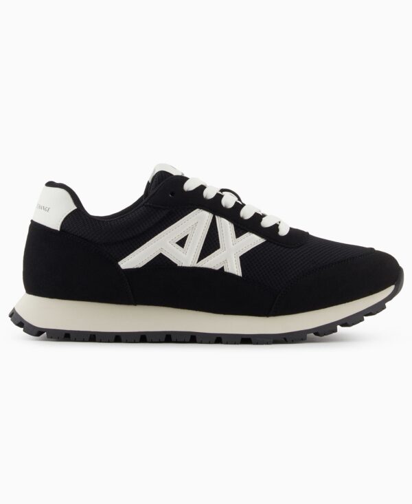 Men's Drop Logo Mesh Sneakers