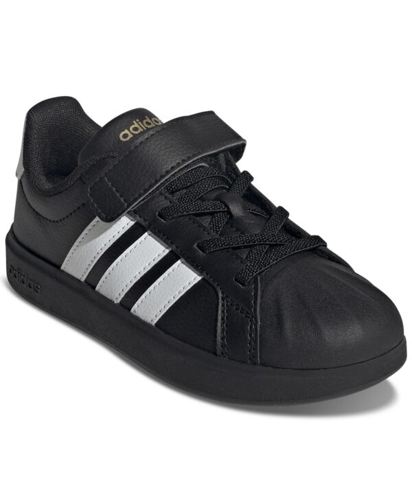 Little Kids Streettalk Elastic Lace Stay-Put Closure Casual Sneakers from Finish Line