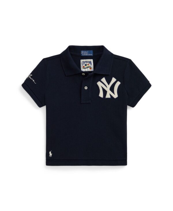 Girls' 2T-6X Short-Sleeve Yankees Polo Shirt