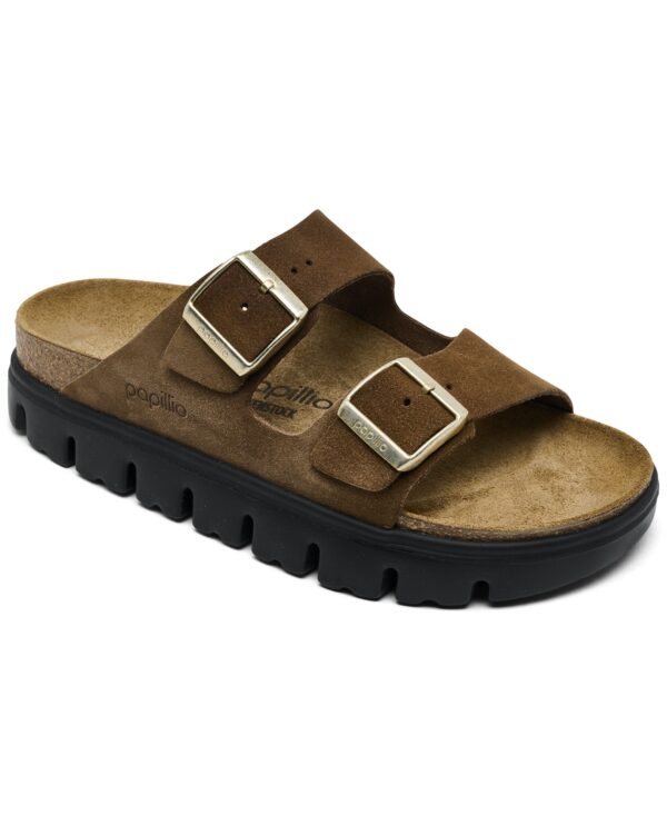 Women's Arizona Chunky Suede Leather Platform Sandals from Finish Line