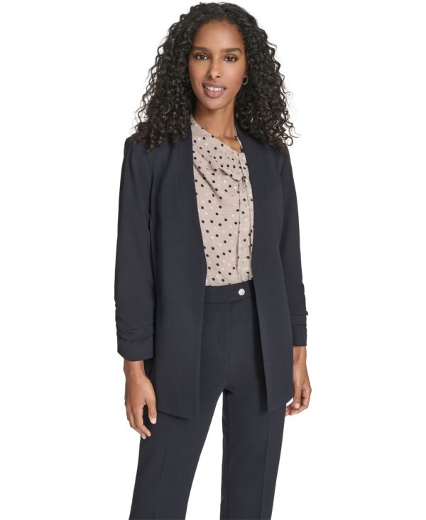 Petite Collarless Padded Jacket
